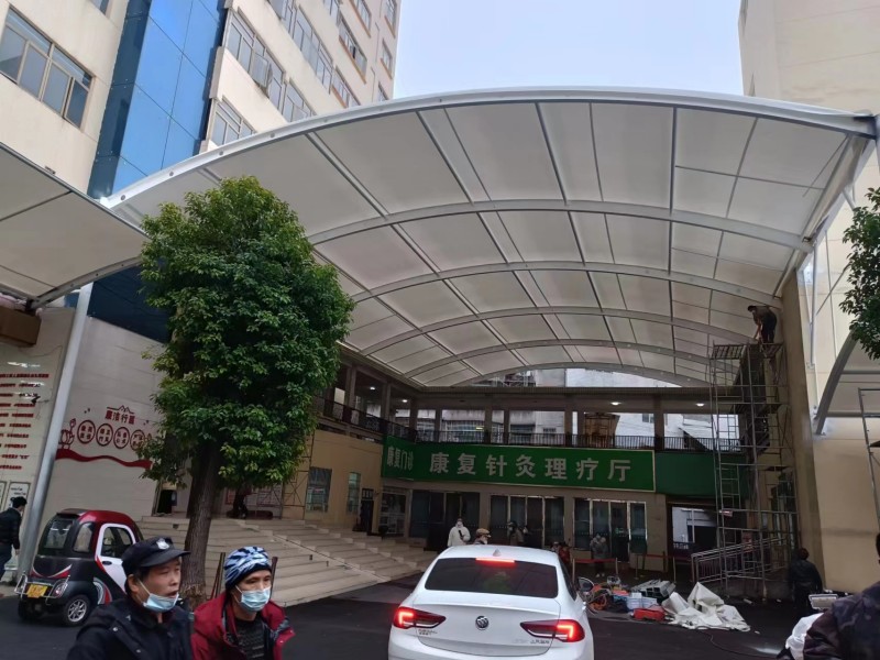 2026赣榆区推拉棚膜结构一体化厂家，厂区、园区停车棚工程承接